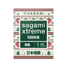 相模-奧義超薄衛生套1入 草莓香