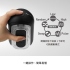 TENGA-FLIP 0 EV BLACK 強黑電動版 飛機杯(TFZ-102)