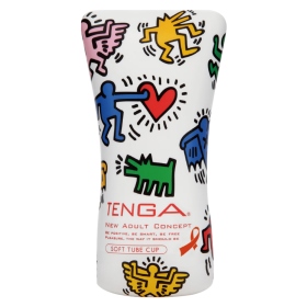 TENGA-Keith Haring SOFT CASE 飛機杯(KHC-10