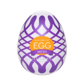 TENGA-EGG MESH 織網型自慰蛋(EGG-W03) 紫
