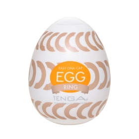 TENGA-EGG RING 迴圈型自慰蛋(EGG-W06) 咖