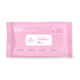 TS6-私密護膚柔濕巾10片/包