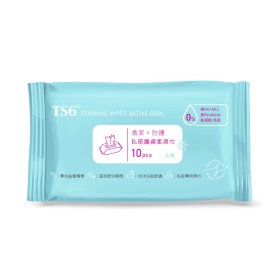 TS6-私密護膚柔濕巾(沁涼)10片/包