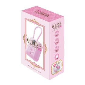 女王系列吸允震動兩用按摩器 粉紅